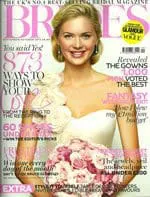 Featured in Brides magazine Featured in Brides magazine