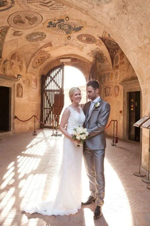 American citizens Wedding Paperwork for British in Italy Town Hall Certaldo